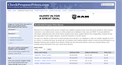 Desktop Screenshot of checkpropaneprices.com